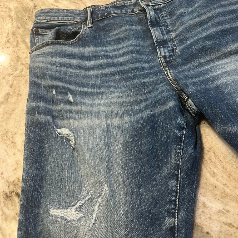 American eagle distressed slim denim jeans‎ 44x34